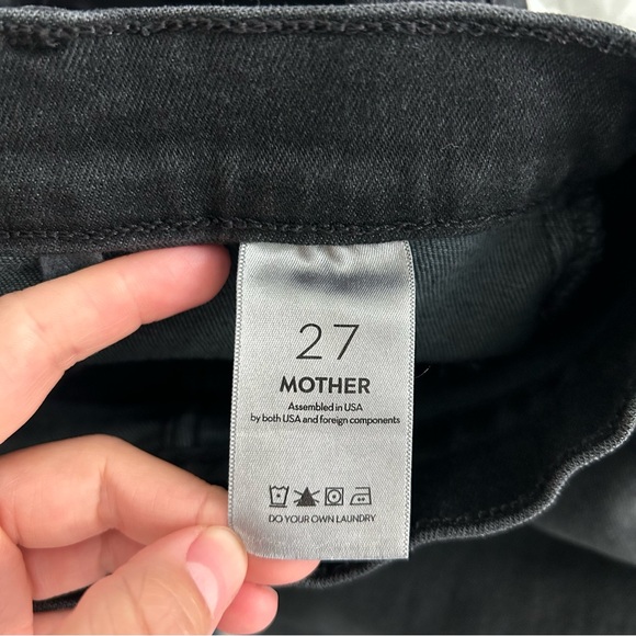 Mother Patch Pocket Rambler Zip Sneak jeans Vroom 27 - Picture 11 of 13